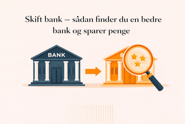 Skift bank til en bedre og billigere